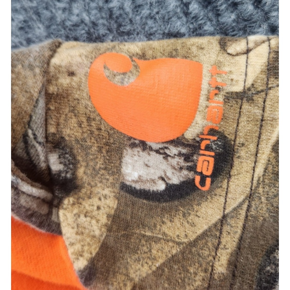 Carhartt One Piece Baby Size 3 Month "Always On The Hunt" Short Sleeves - Picture 5 of 11